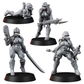 CULT OF DEATH BOMBSHELLS (PIN-UP)