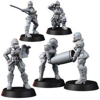 CULT OF DEATH ARTILLERY CREW (PIN-UP)