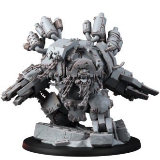 ORK GRAND-O-WARBOSS WITH PIRATE HEAD