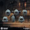 DARK FOUNDRY BLACK STEEL GLADIATORS HEADS (6U)