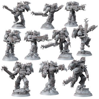 HERETIC KNIGHTS CHAOS VULTURES (10U)