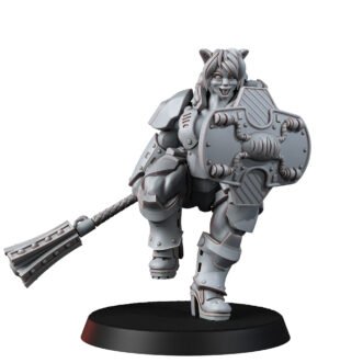 IMPERIAL FEMALE CORPS BRUTE ASSAULT BREACHER WITH CAT HEAD