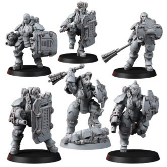 IMPERIAL FEMALE CORPS BRUTE ASSAULT BREACHERS (6U)