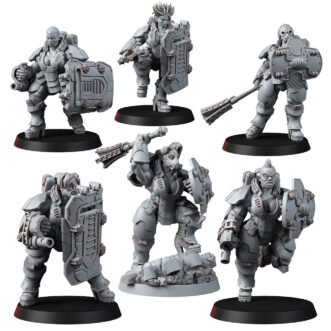 IMPERIAL FEMALE CORPS BRUTE ASSAULT BREACHERS IN PANTS (6U)