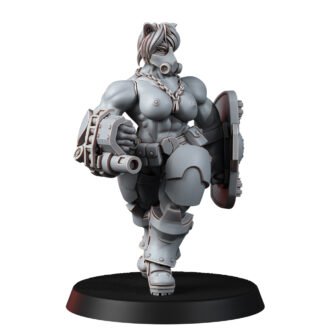 IMPERIAL FEMALE CORPS BRUTE BODYGUARD WITH CAT HEAD (PIN-UP)