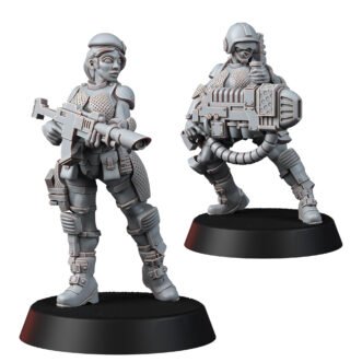 IMPERIAL FEMALE CORPS VETERANS PIN-UP (2U)