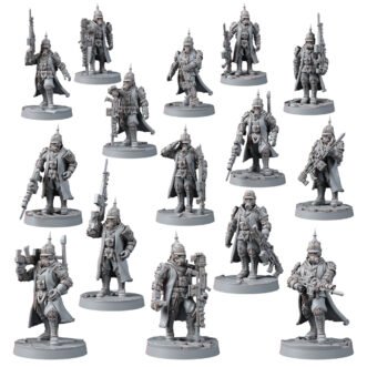 IRON KORPS AT EASE TRENCHERS (15U)