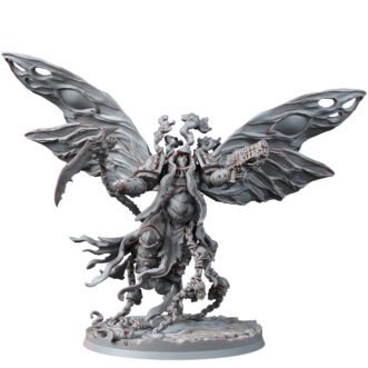 PLAGUE BLESSED ANGEL OF DEATH WITH INSECT WINGS