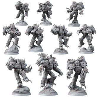 HERETIC KNIGHTS WARPED CLAWS (10U)