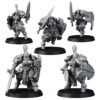 IMPERIAL FEMALE CORPS GOLDEN LADIES WITH SWORD AND SHIELD (5U)