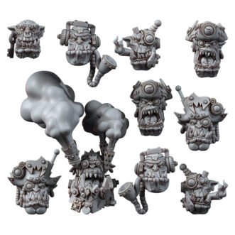 ORK OFICIER HEADS (10U)