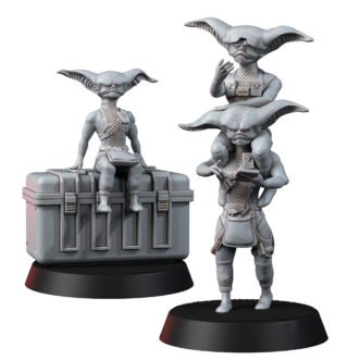 NIGHT MARKET ZUG ALIEN TRIPLETS ARMS DEALERS (2U)