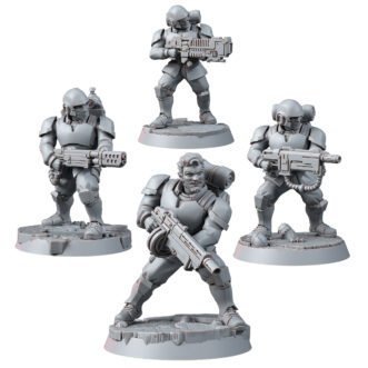 FREEDOM GUARD ASSAULT TROOPS SPECIAL WEAPONS (4U)