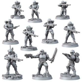 FREEDOM GUARD ASSAULT TROOPS (10U)