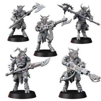 CHAOS BEASTMEN CULTISTS (5U)