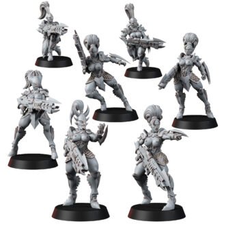 CABAL HYPERSPACE BLOOD ECLIPSE WITH RIFLES (PIN-UP)