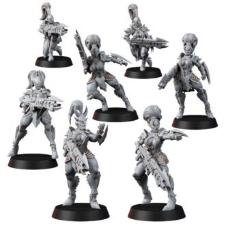 CABAL HYPERSPACE VOID SERPENT WITH RIFLES