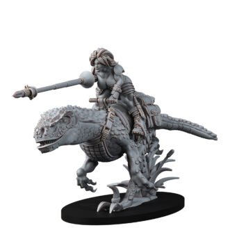 JUNGLE FIGHTERS DINO RIDER VAROLA INDEVA (PIN-UP)