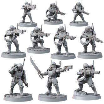 FREEDOM GUARD GRENADIER TROOPS (10U)