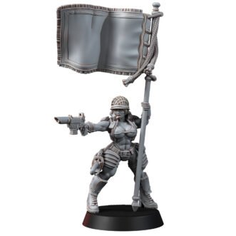 JUNGLE FIGHTERS STANDARD BEARER V1 (PIN-UP)