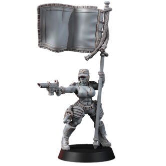 JUNGLE FIGHTERS STANDARD BEARER