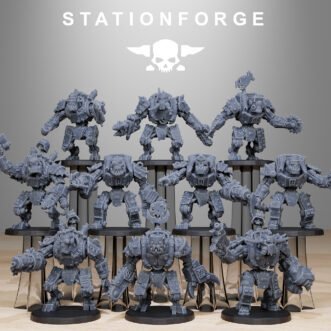 ORKAZ BOTS INFANTRY MODULAR KIT (10U)