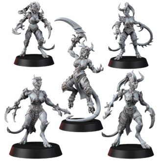 CHAOS SLAKAN DANCERS WARRIORS (5U)