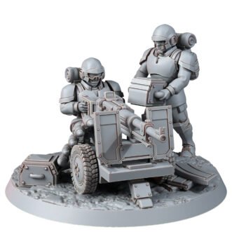 FREEDOM GUARD HEAVY SUPPORT TEAM WITH AUTOCANNON