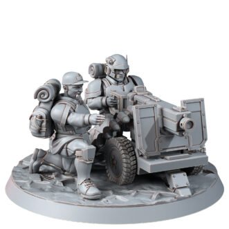 FREEDOM GUARD HEAVY SUPPORT TEAM WITH HEAVY BOLTER