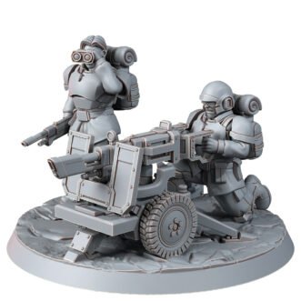 FREEDOM GUARD HEAVY SUPPORT TEAM WITH LASCANNON