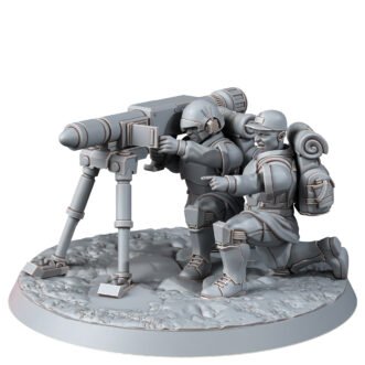 FREEDOM GUARD HEAVY SUPPORT TEAM WITH ROCKET LAUNCHER