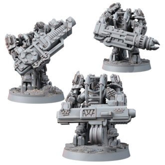 KHAZAROTH EMPIRE EXOSUITS STONE CRUSHERS SHOWCASE (3U)