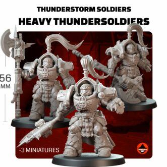 THUNDERSTORM SOLDIERS HEAVY THUNDERSOLDIERS (3U)