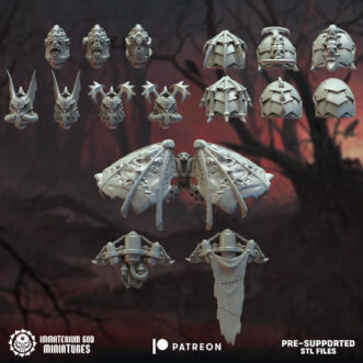 LORDS OF THE CURSED REALM NIGHT SOLDIERS BITS SET (16U)