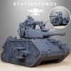 GRIM GUARD BATTLE TANK WITH INTERIOR