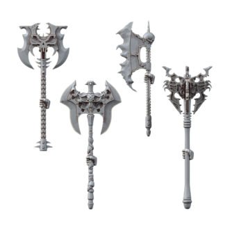 DARK CHAOS KHARNE AXES SET (4U) (RIGHT)