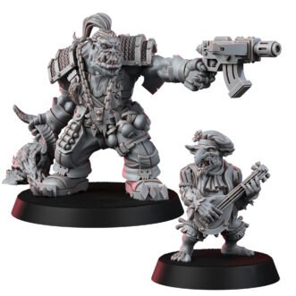 ORK GORKALT THE LONE WOLF WITH JASKIER