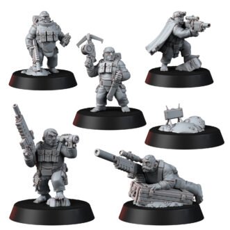 HALFLINGS RECON TEAM WITH MINE (5U)