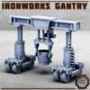 IRONSIDE DOCKS IRONWORKS GANTRY