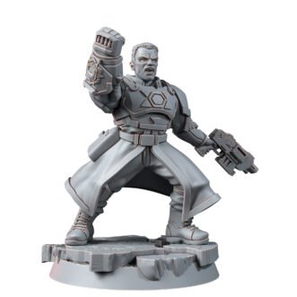 FREEDOM GUARD LIEUTENANT COLONEL WITH GUN