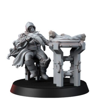 STACK CITY GRIMDARK NPCS KIT V2 ASH HUNTRESS