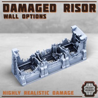 DAMAGED RISOR DISTRICT WALLS (3U)