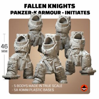 FALLEN KNIGHTS PANZER-K ARMOUR INITIATES (5U)