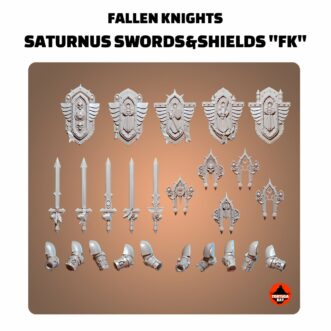 FALLEN KNIGHTS PANZER-S SWORDS AND SHIELDS (5U)