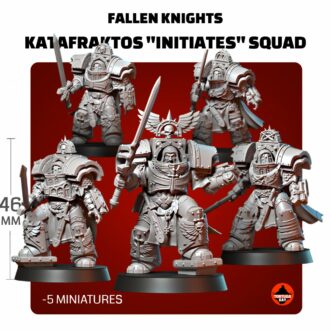 FALLEN KNIGHTS PANZER-K INITIATES SQUAD (5U)