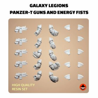 GALAXY PANZER-T GUNS AND ENERGY FISTS (5U)