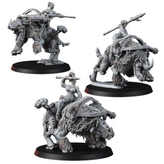 LEGION OF EXCESS SHE-ORC RHINOX RIDERS (3U)