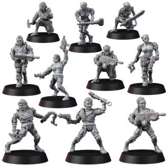 CITY OUTLAWS GANG THE GUTTERCOGS (10U)