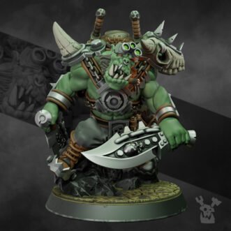 GREEN PORKAZ HORDE BOSS SMIRKNIFE