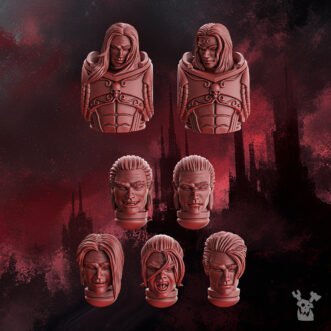 CRIMSON WINGS HANDSOME HEADS SET